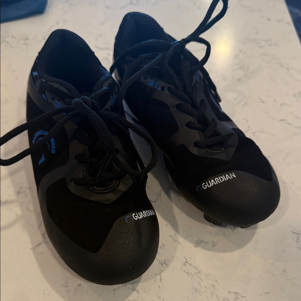 Guardian Boys Black Soccer or Baseball Cleats